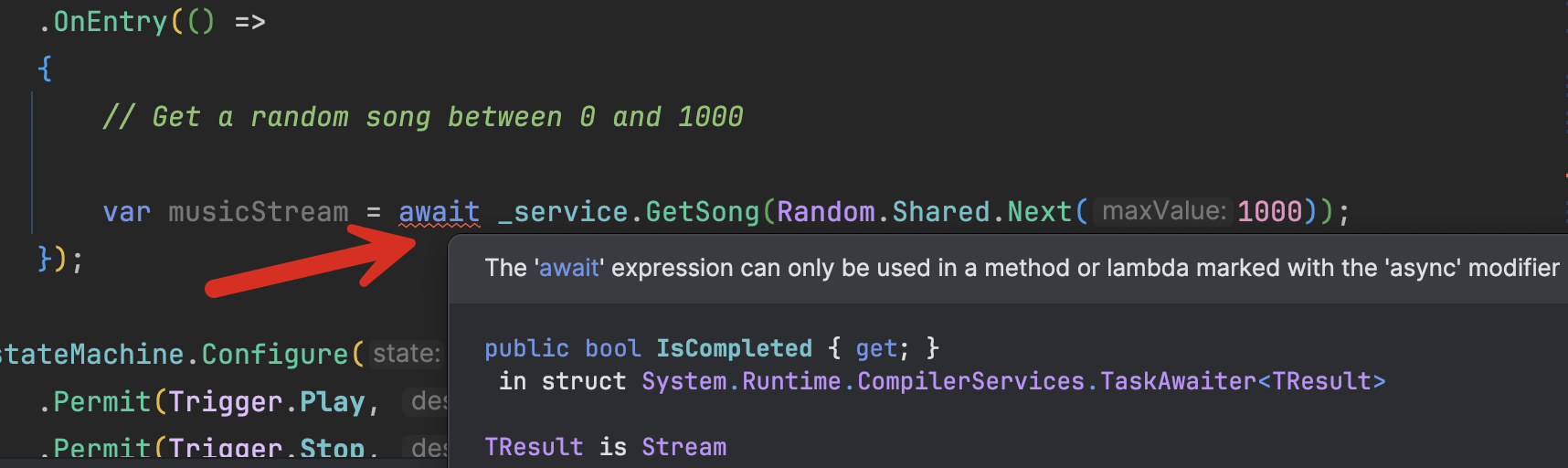 StateMachineAsyncError