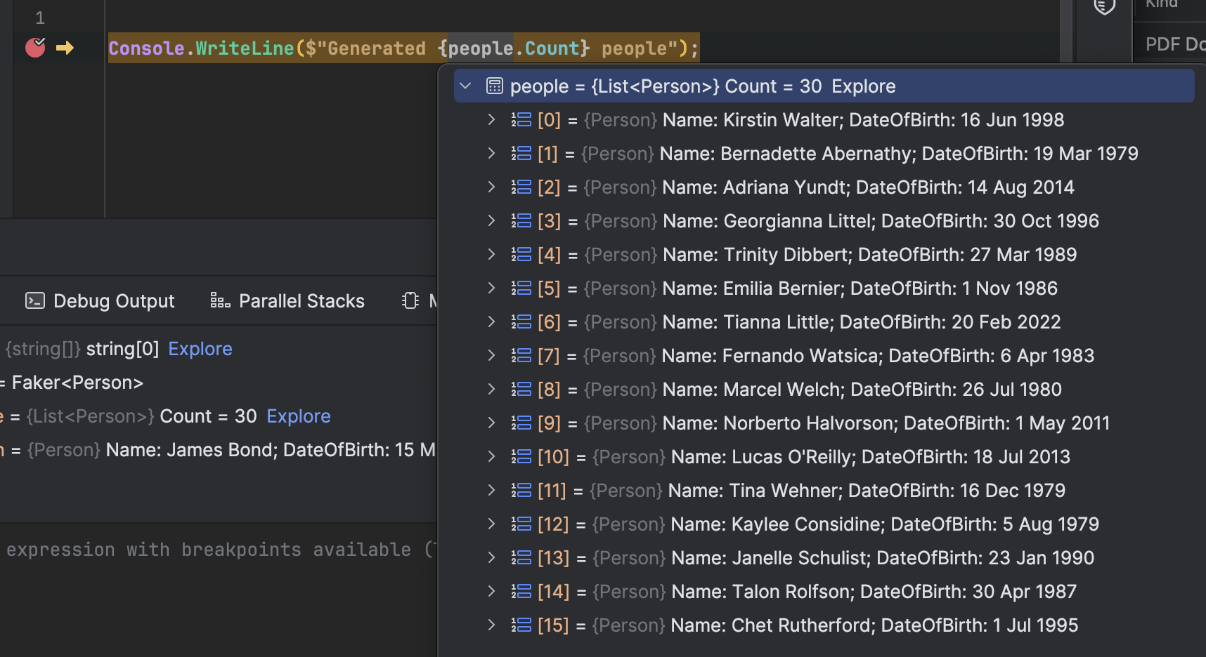 DebugView