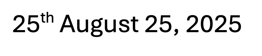 Superscript