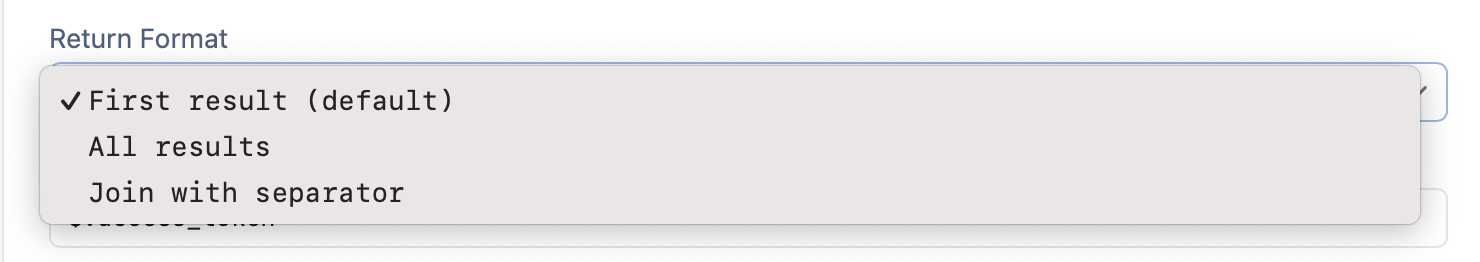 response