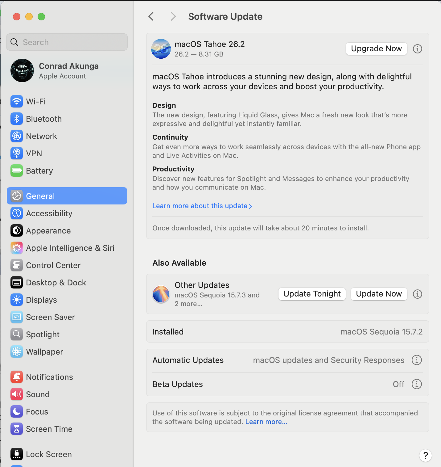 updateNotification