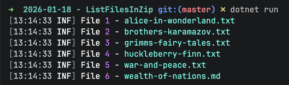 listFilesOutput