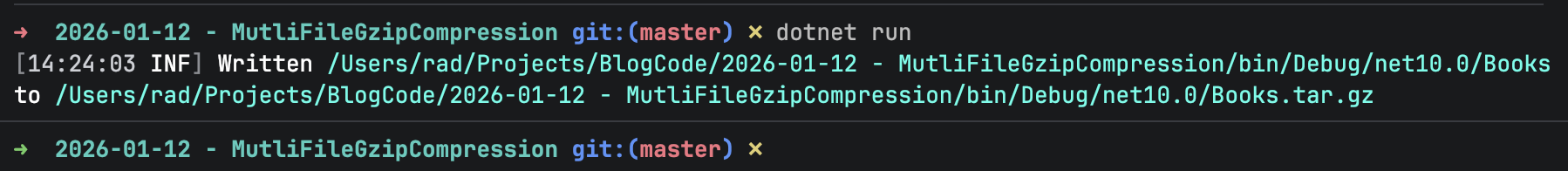 mutlifileGzip