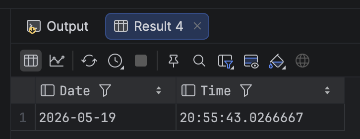 dateandtimeresult