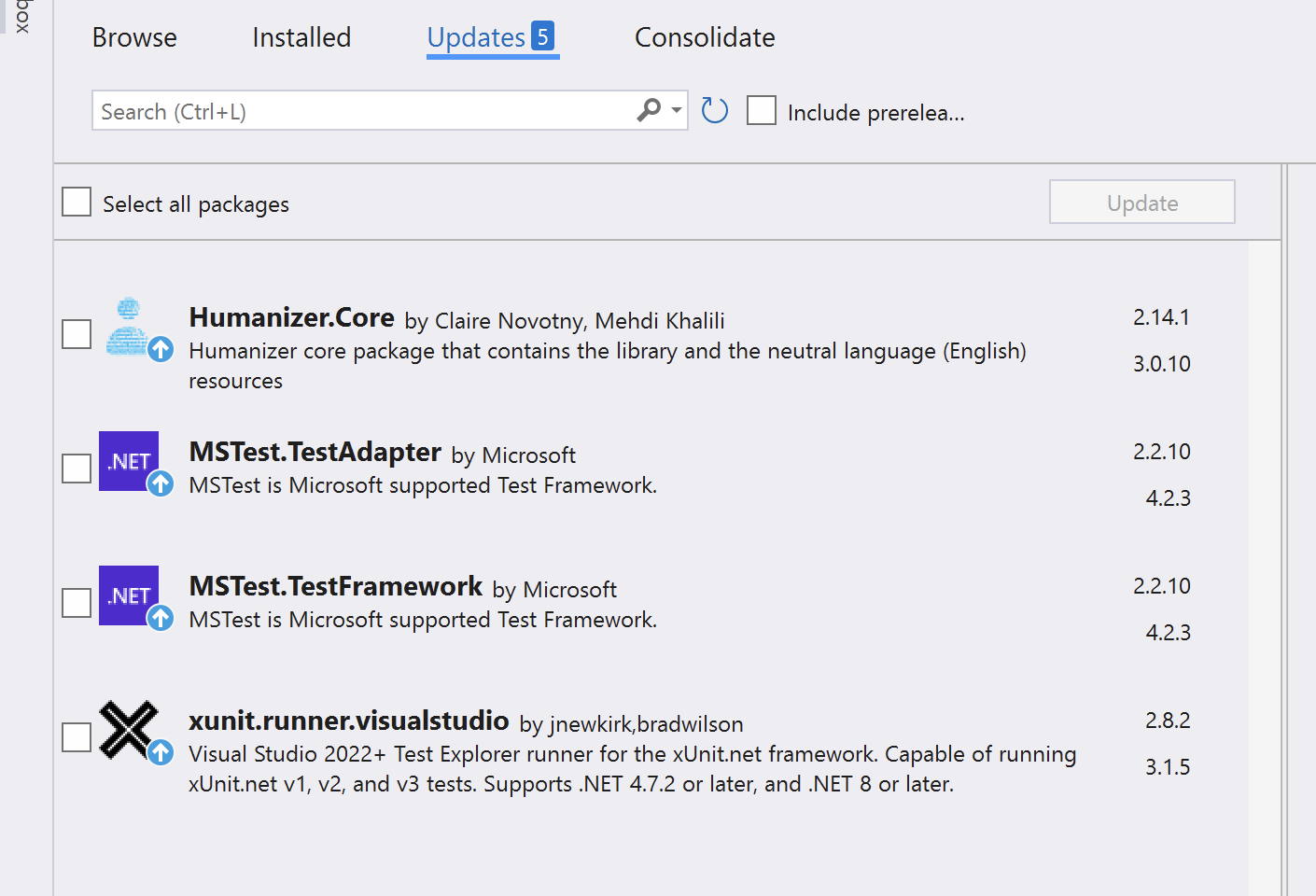 VisualStudioCount