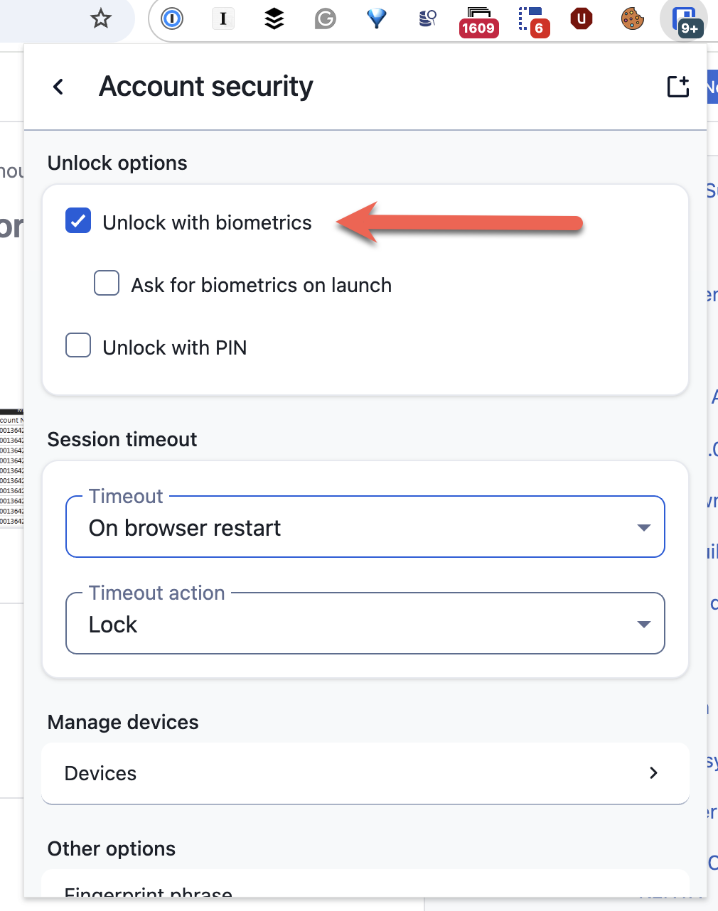 bitwardenBiometrics