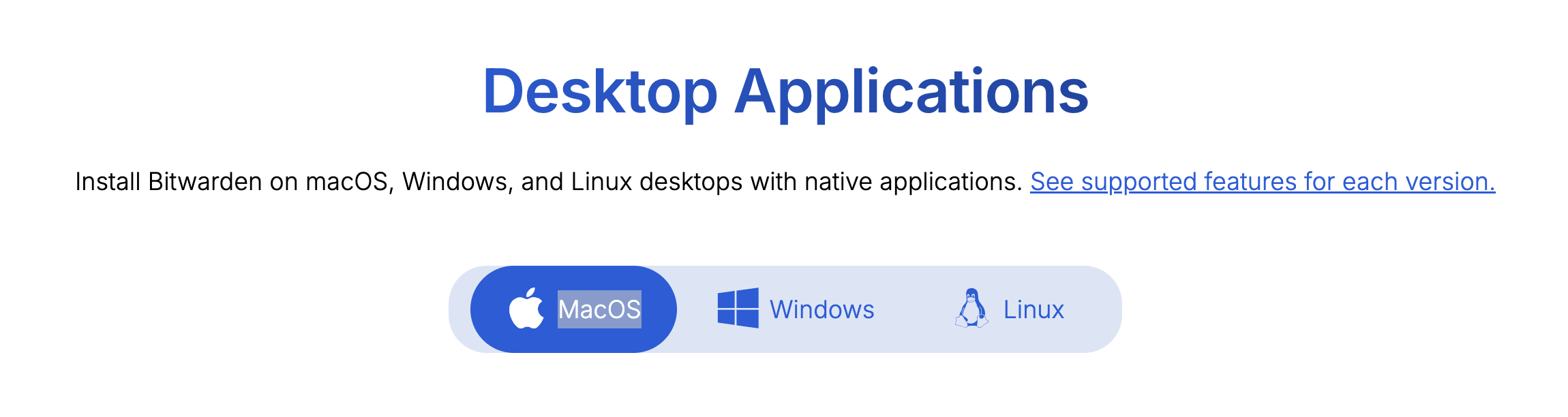 bitwardenSoftware