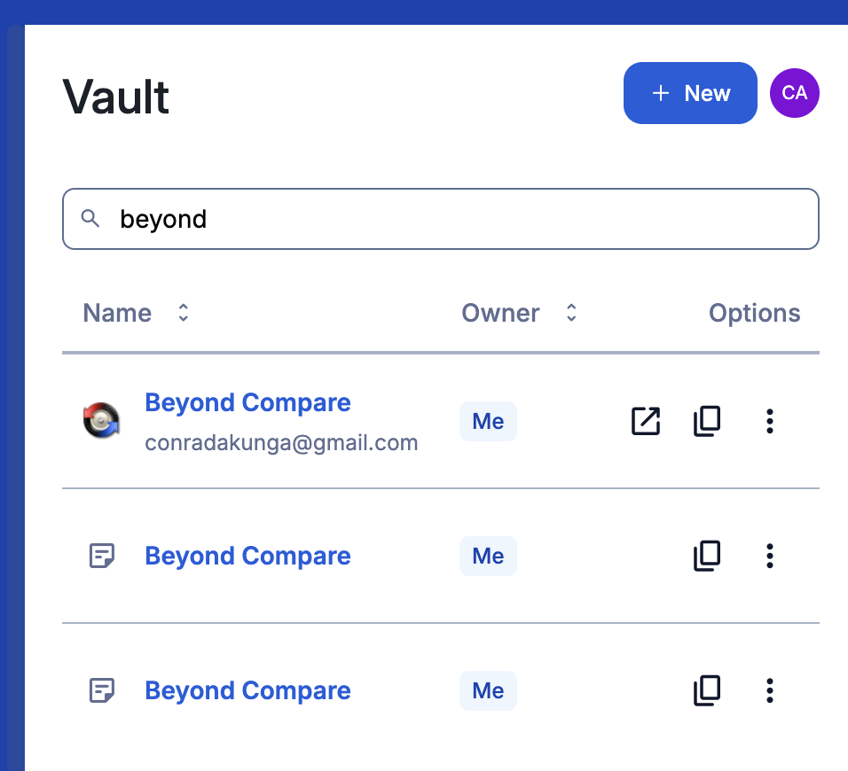 bitwardenSoftwareValut