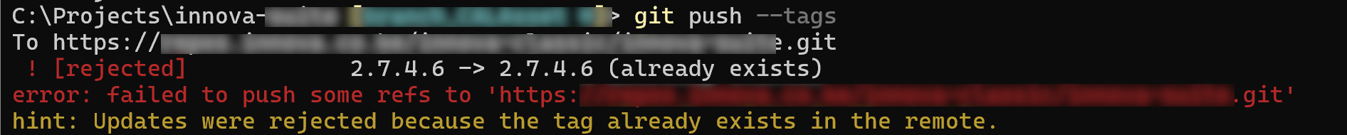 failedPush