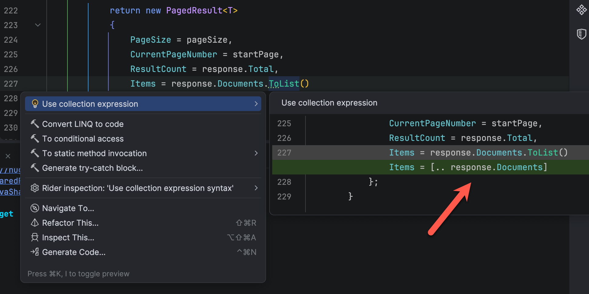 IDECodeSuggestion