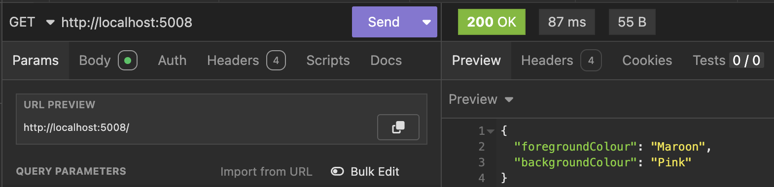OverriddenSettingsCmd