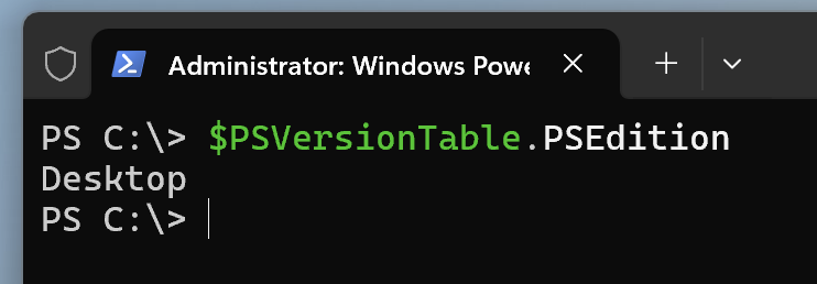 PowerShellWindowsEdition