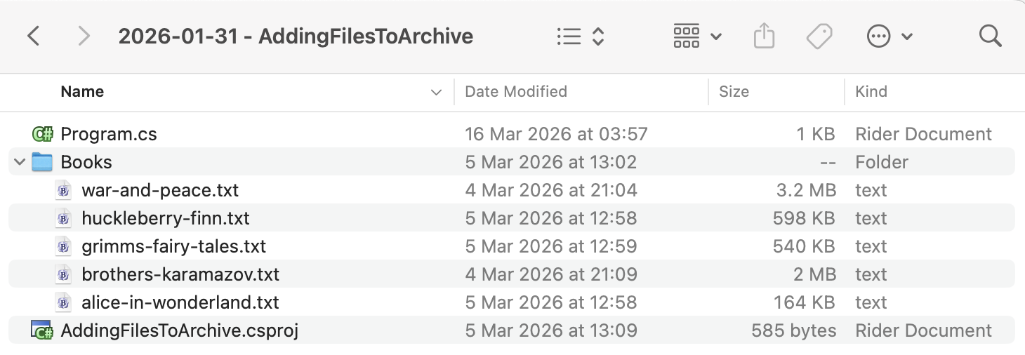 AddingFilesProjectStructure